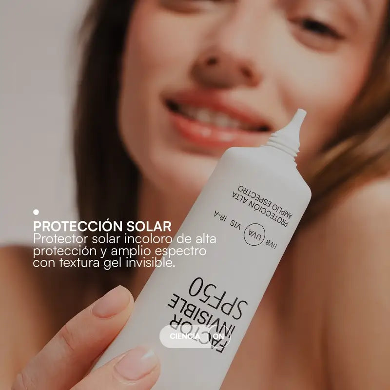 Gema Herrerías Factor Invisible SPF 50 so širokým spektrom ochrany, 45 ml