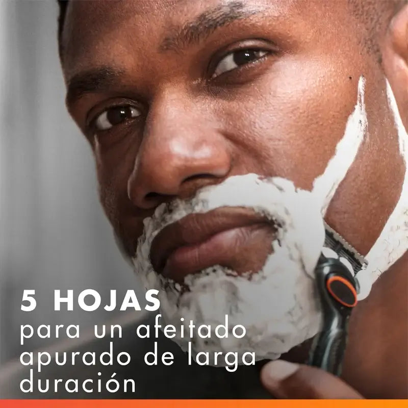 Gillette Fusion5 Power – náhradné čepele do holiacich strojčekov pre mužov, 4 ks