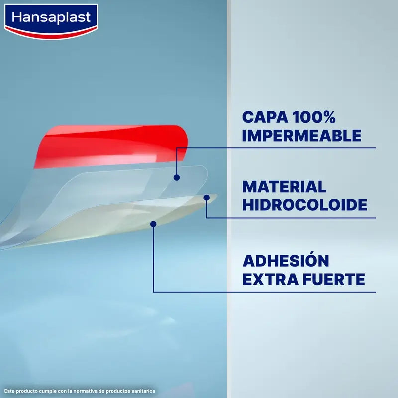 Hansaplast Second Skin Protection Regular, 6 kusov