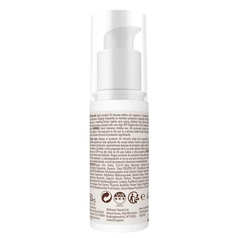Hawaiian Tropic HT Sun Milk Mineral Face SPF 30, 50 ml
