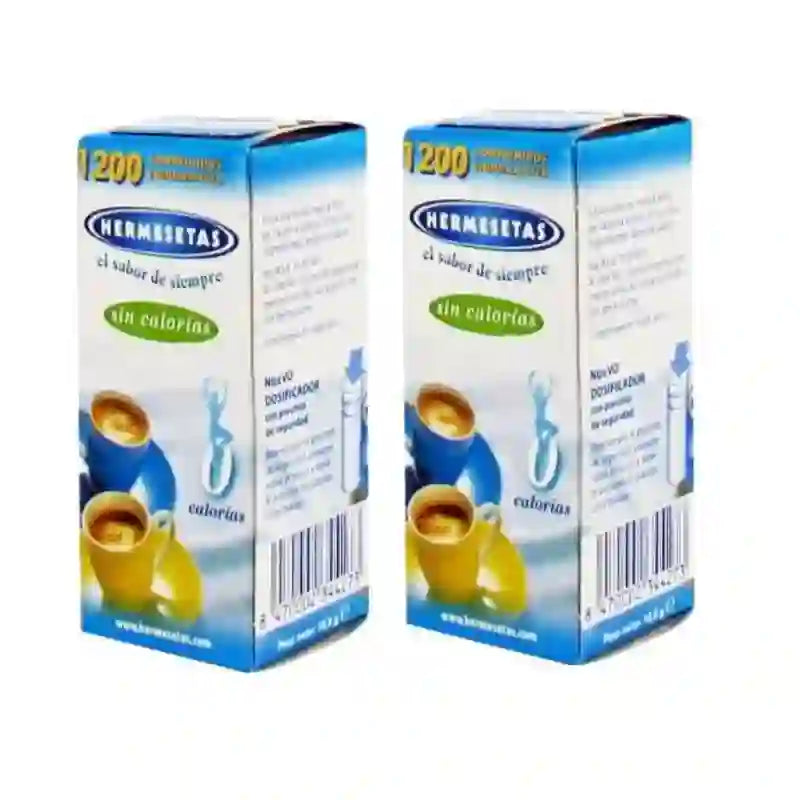 Hermesetas, 2 × 1200 tabliet