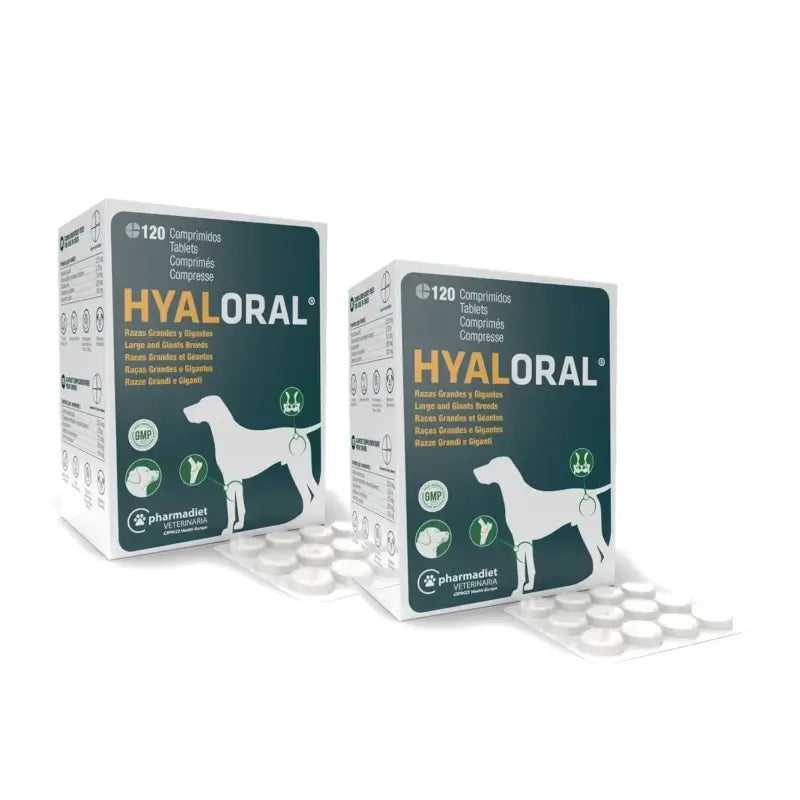 Hyaloral pre veľké psy, 120 tabliet, balenie po 2