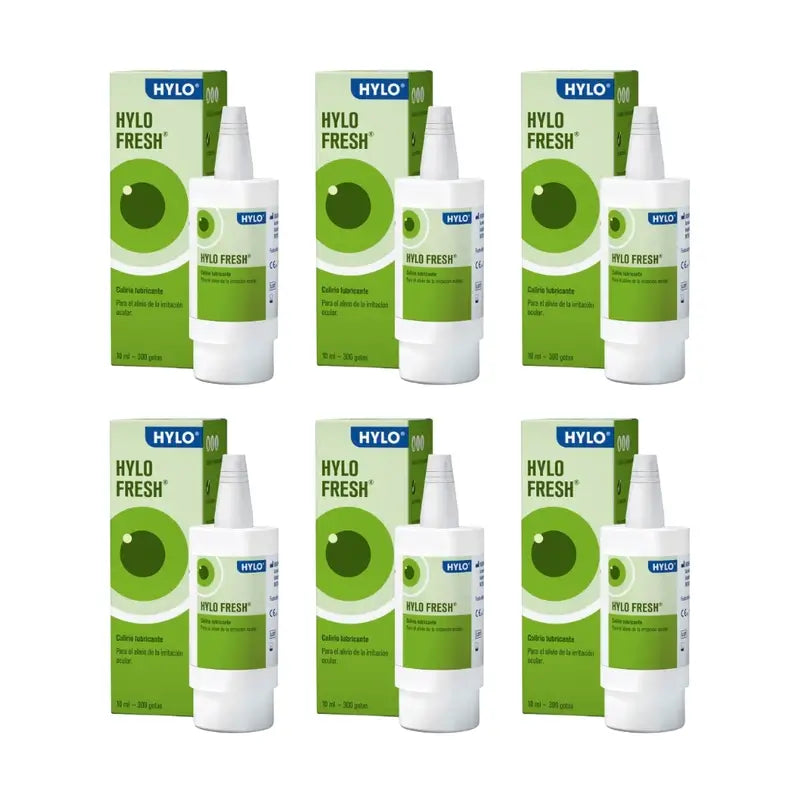 Hylo Fresh očné kvapky 10 ml, balenie po 6 ks