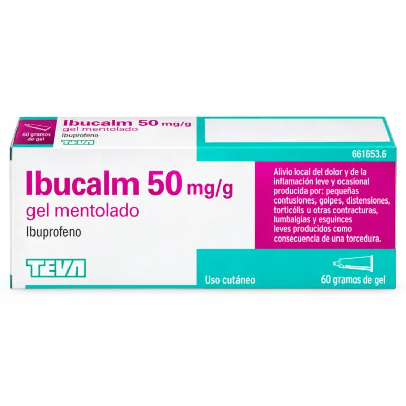 Ibucalm 50 mg/g mentolový gél 60 g
