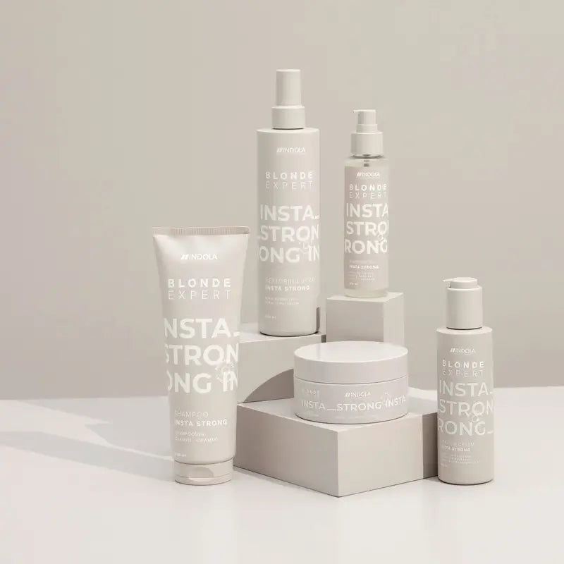 Indola Maska Instastrong pre všetky typy blond vlasov – profesionálna, 200 ml