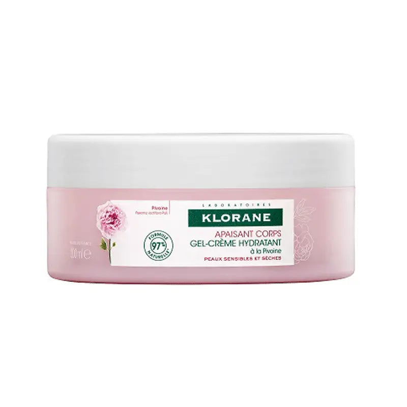 Klorane Peony Moisturising Body Gel-Cream 200 ml