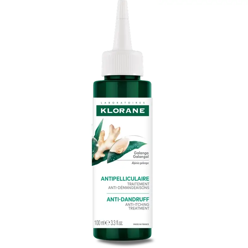 Klorane – prípravok proti lupinám a svrbeniu s galangou, 100 ml