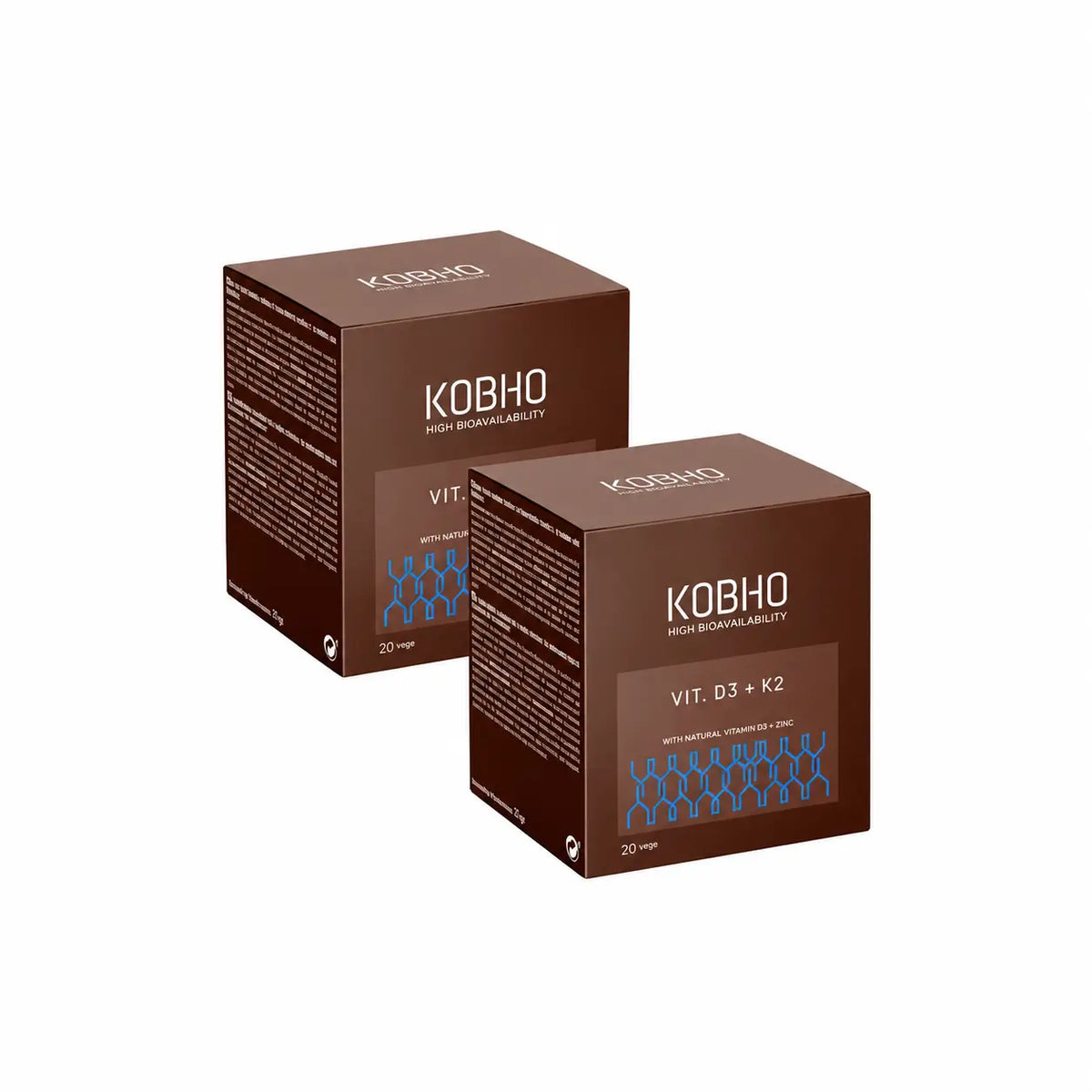 Kobho Duplo D3 + K2, 40 ampuliek
