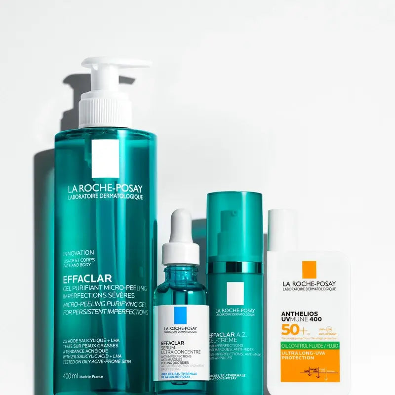 La Roche Posay Effaclar A.Z. gél-krém, 40 ml