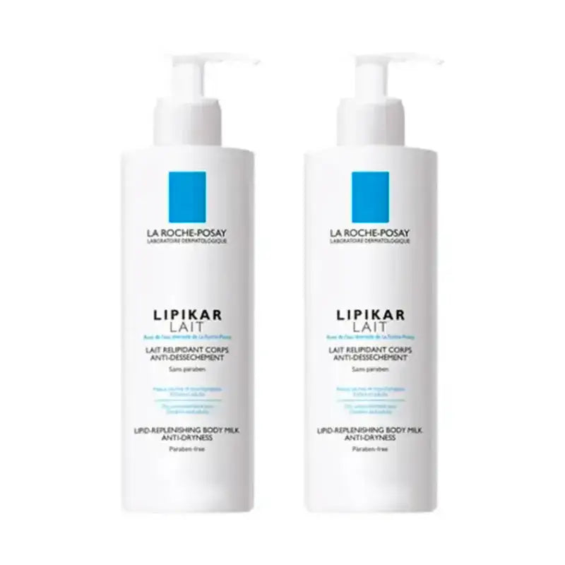 La Roche Posay Lipikar telové mlieko, balenie 2 x 750 ml