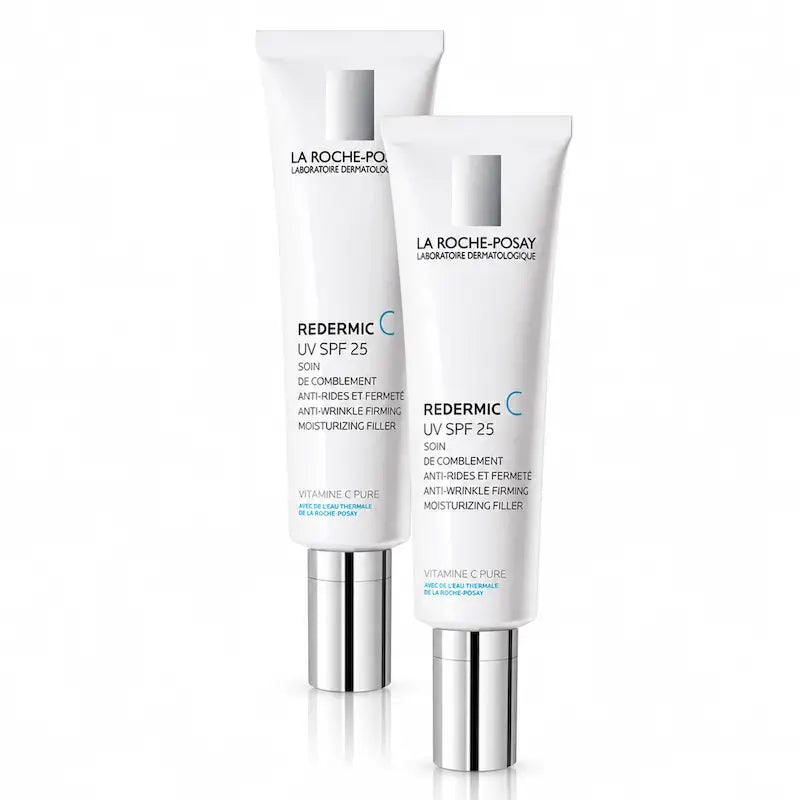 La Roche-Posay Redermic C UV pre citlivú pleť, balenie 2 x 40 ml