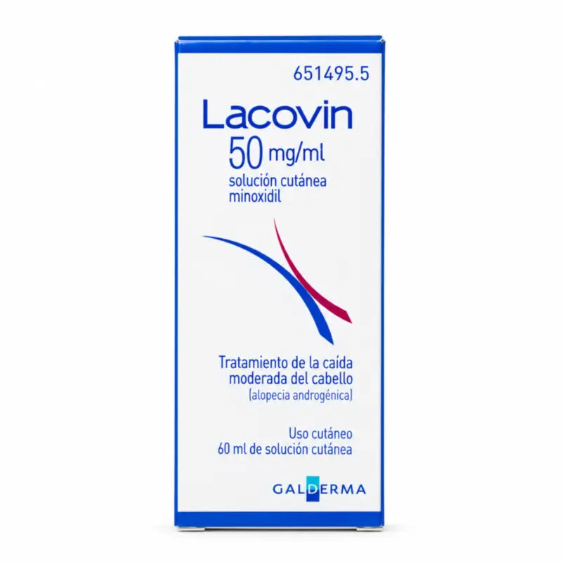 Lacovin 50 mg/ml Minoxidil, kožný roztok, 60 ml
