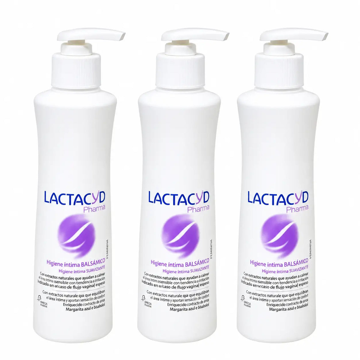 Lactacyd Pharma Triplo Intímna hygiena s balzamovým účinkom 3 x 250 ml