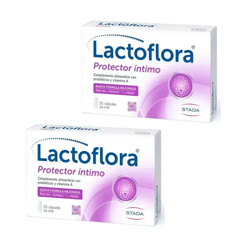 Lactoflora Intímny ochranný prostriedok, balenie 2 x 20 kapsúl