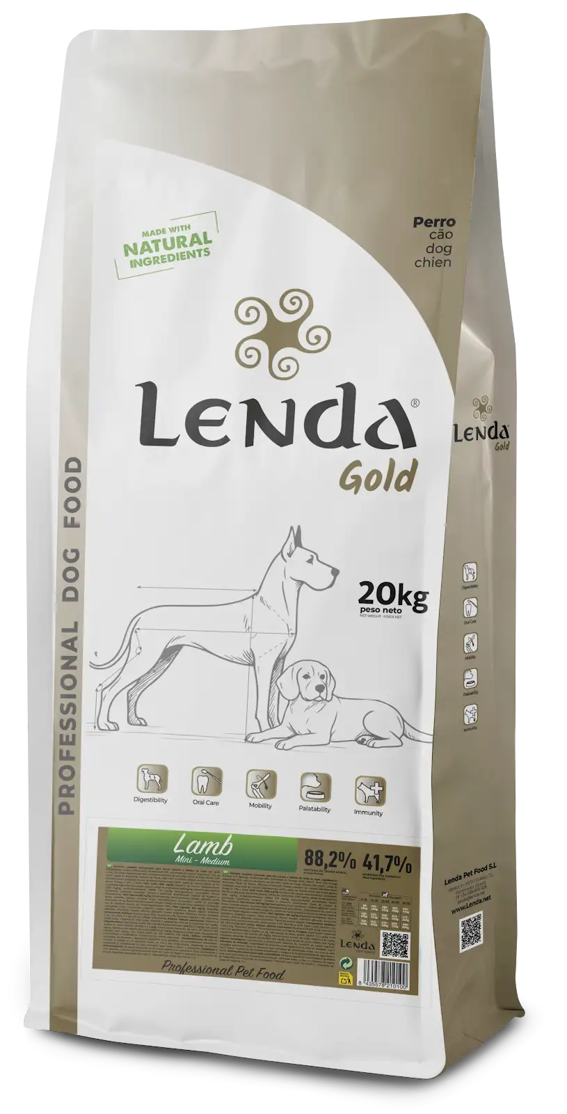 Lenda Professional Gold Jahňacie mäso 20 kg