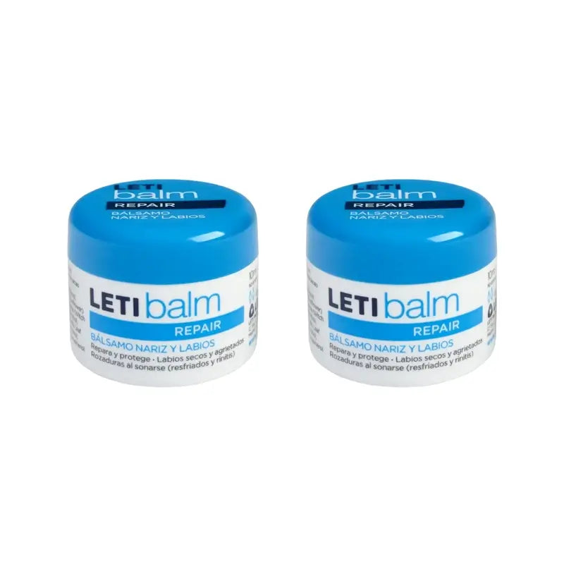 Letibalm – regeneračný balzam na nos a pery, 2 × 10 ml