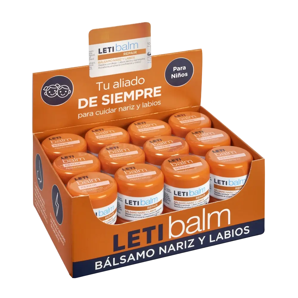Letibalm Pediatric, regeneračný balzam na nos a pery, 10 ml