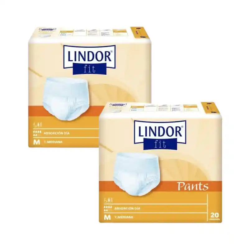 Lindor Plienky Fit Pants na deň, veľkosť M, 2 x 80 kusov