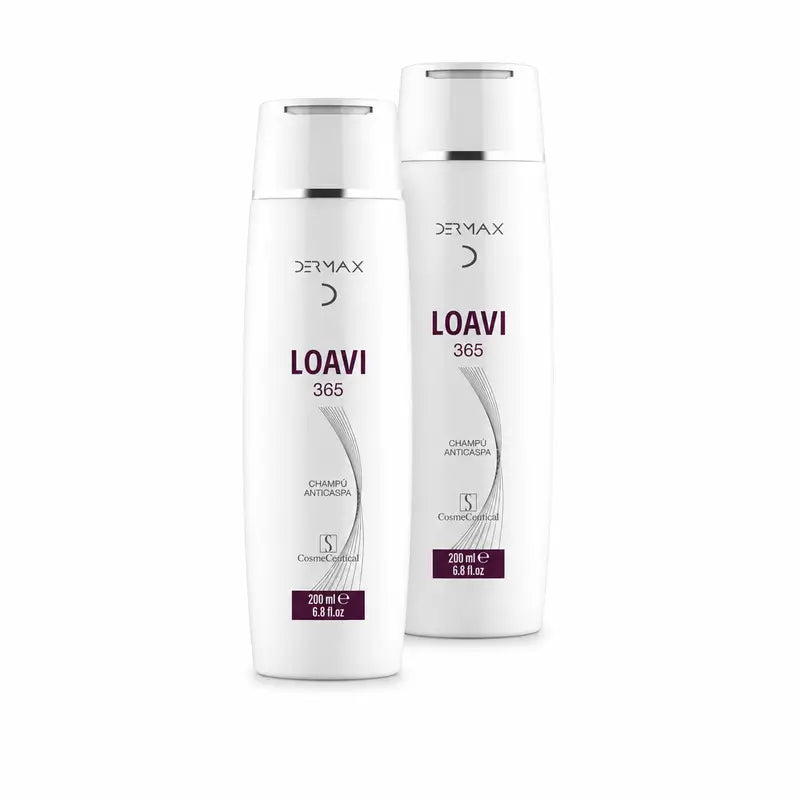 Loavi 365 šampón proti vypadávaniu vlasov, balenie 2 x 200 ml