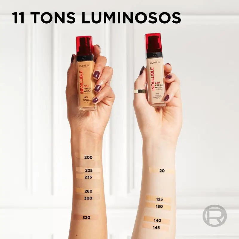 L'Oréal Paris Podklad pod make-up Infaillible 32H Freshwear 30 ml, odtieň 100