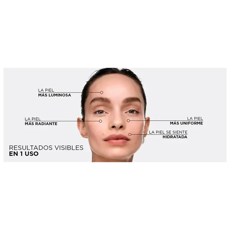 L'Oréal Paris Bright Reveal Hydratačný fluid proti pigmentovým škvrnám s UV filtrom SPF 50+ a niacinamidom