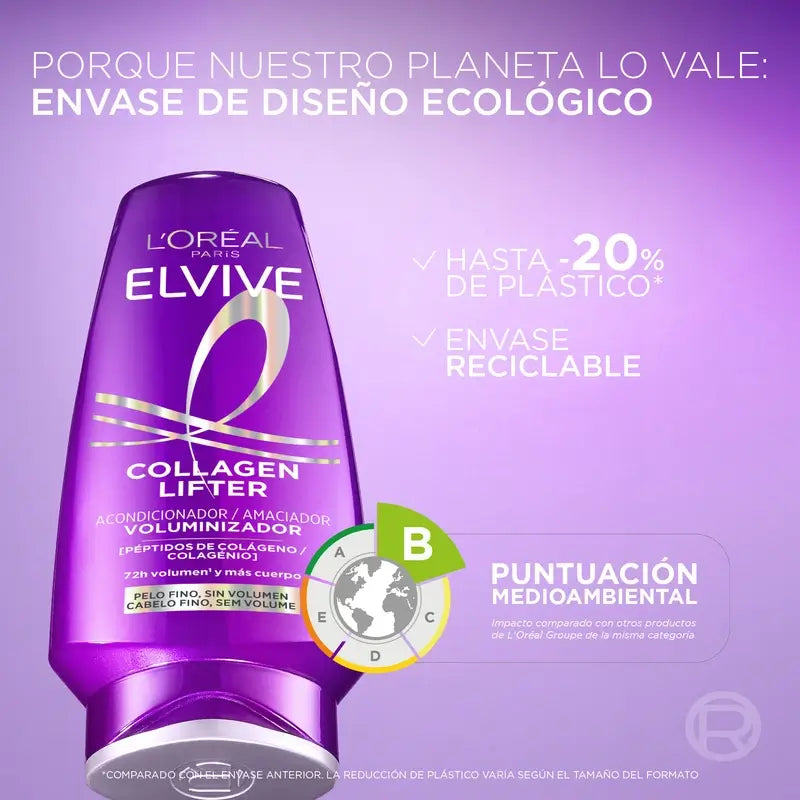 L'Oréal Paris Elvive Collagen Lifter Kondicionér pre väčší objem, 300 ml