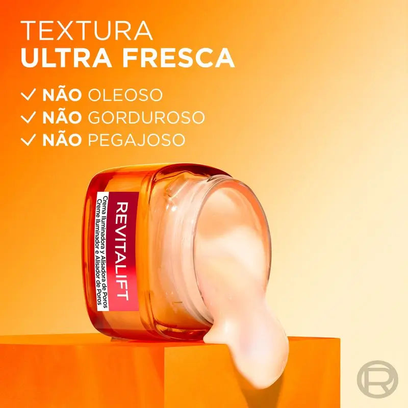 L'Oréal Paris Revitalift Gélový krém s vitamínom C pre žiarivú pleť a zúžené póry