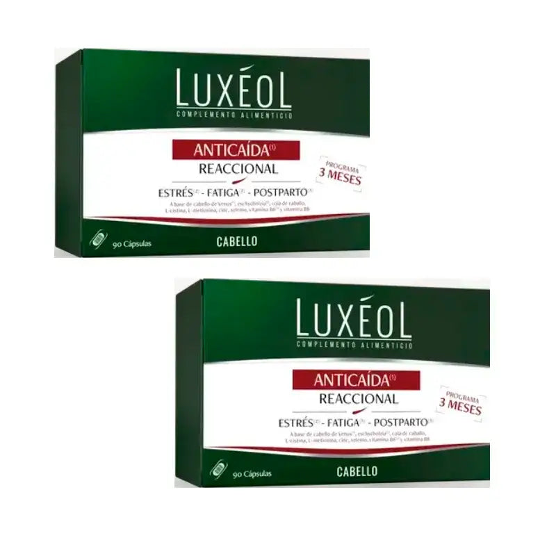 Luxeol proti vypadávaniu vlasov, balenie 2 x 90 tabliet