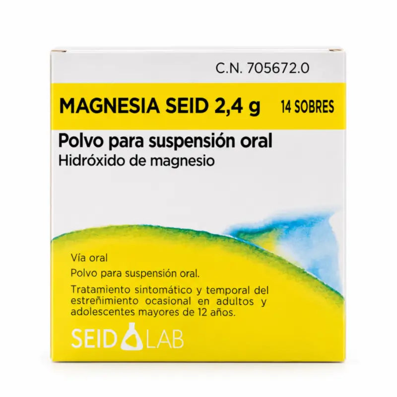 Magnesia Seid 14 vrecúšok s práškom na prípravu perorálnej suspenzie