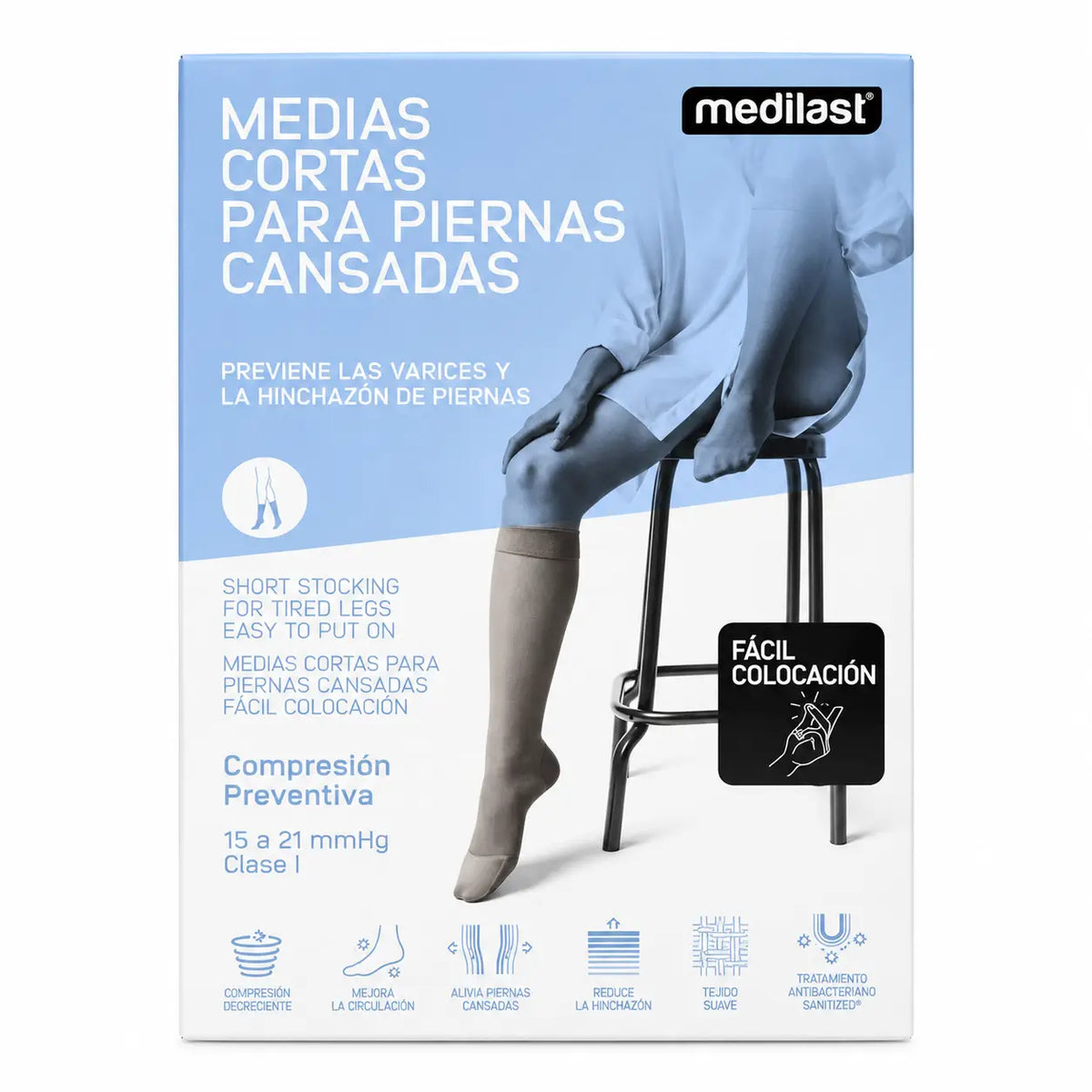 Medilast Media Corta Cp 441BG, veľkosť XL