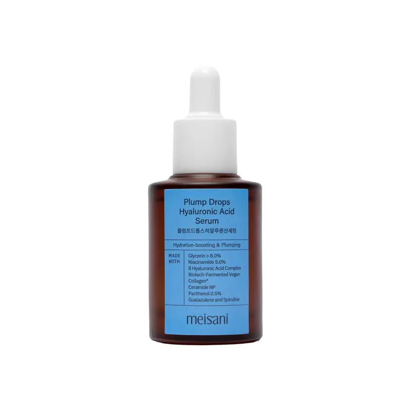 Meisani Plump Drops – sérum s kyselinou hyalurónovou, 30 ml