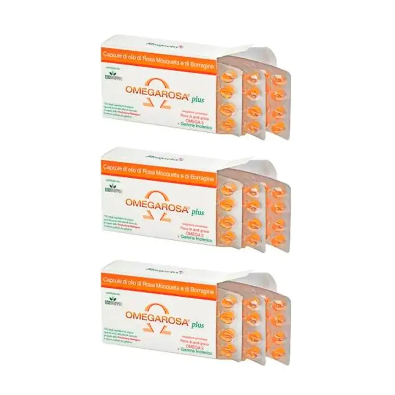 Mosqueta´S Omegarosa Plus, balenie 3 x 60 kapsúl.