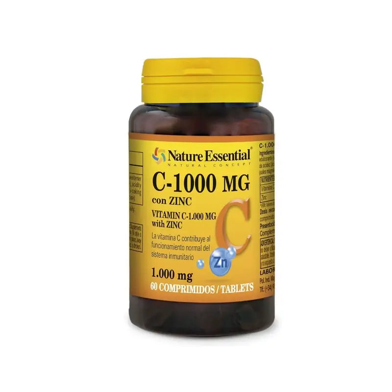 Nature Essential Vitamín C, 60 tabliet