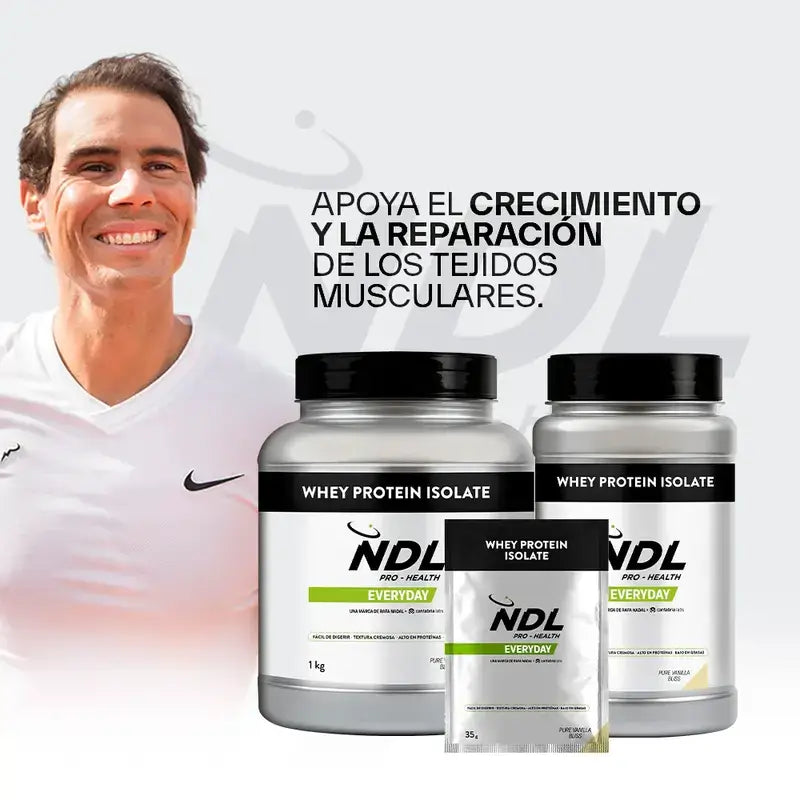 Ndl Pro-Health Whey Protein Isolate – izolovaný proteín, Pure Vanilla Bliss, 500 g