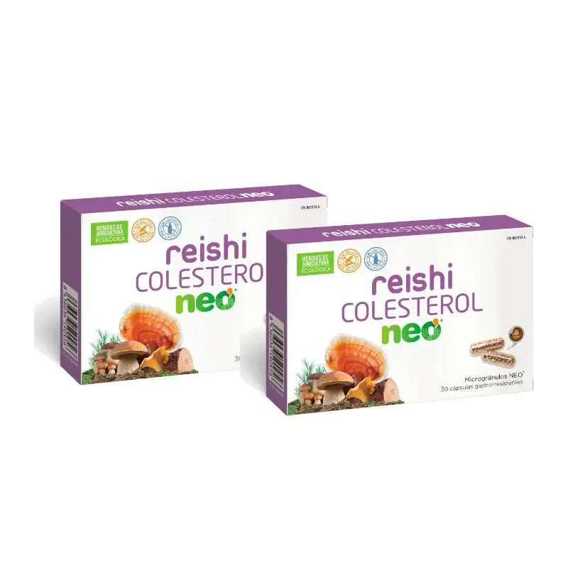 Neo Reishi Cholesterol, 30 kapsúl, balenie po 2