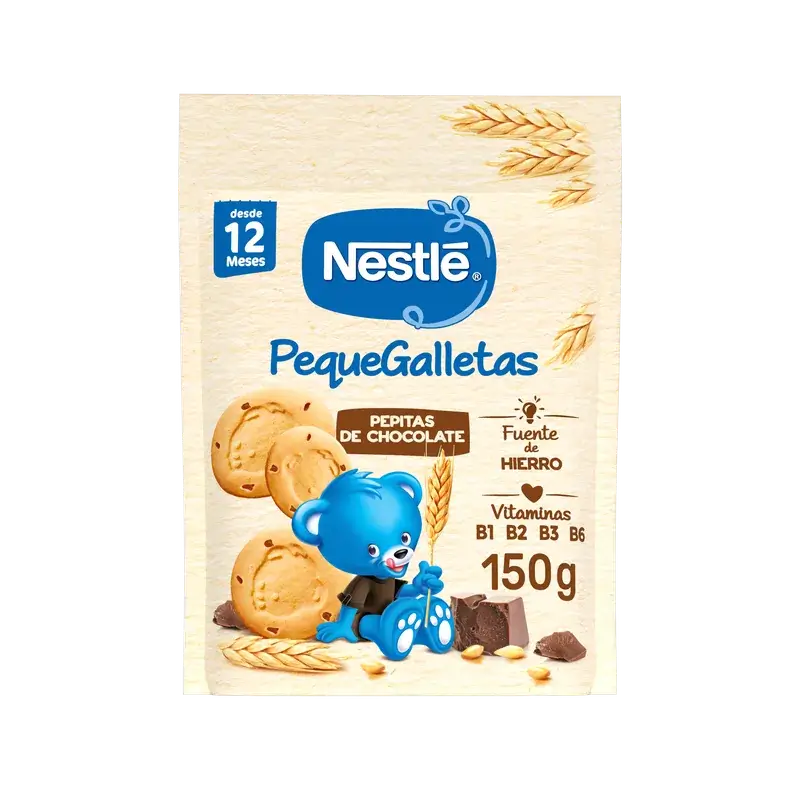 Nestlé PequeGalletas čokoládové sušienky, 150 g