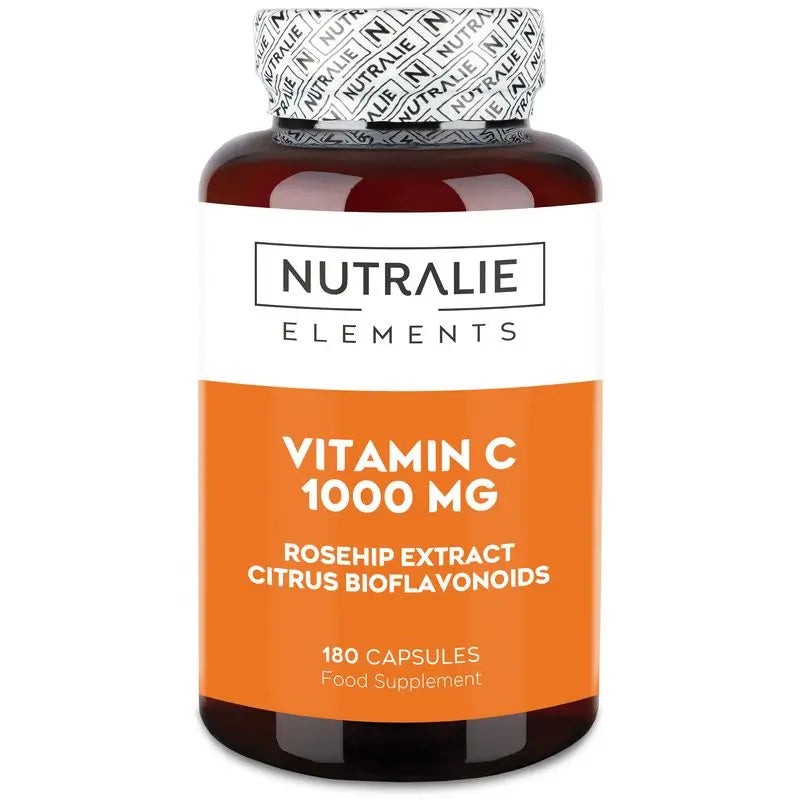Nutralie Vitamín C 1000 mg s šípkou – antioxidant, 180 kapsúl