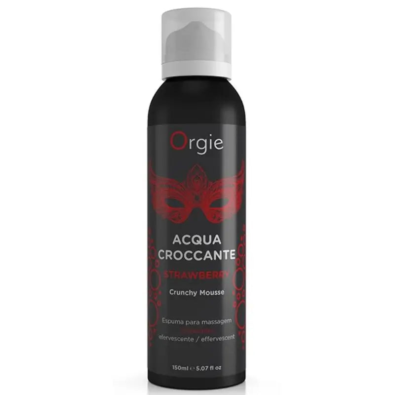 Orgie Effervescent Massage Cream Strawberry Aroma 150 Ml