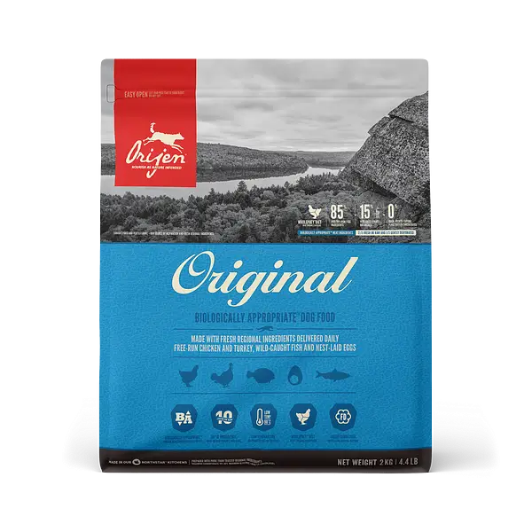 Orijen Canine Adult Original 2 kg krmivo pre psov