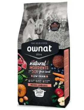 Ownat Ultra Canine Adult Medium Jahňacie mäso a ryža 3 kg, krmivo pre psov