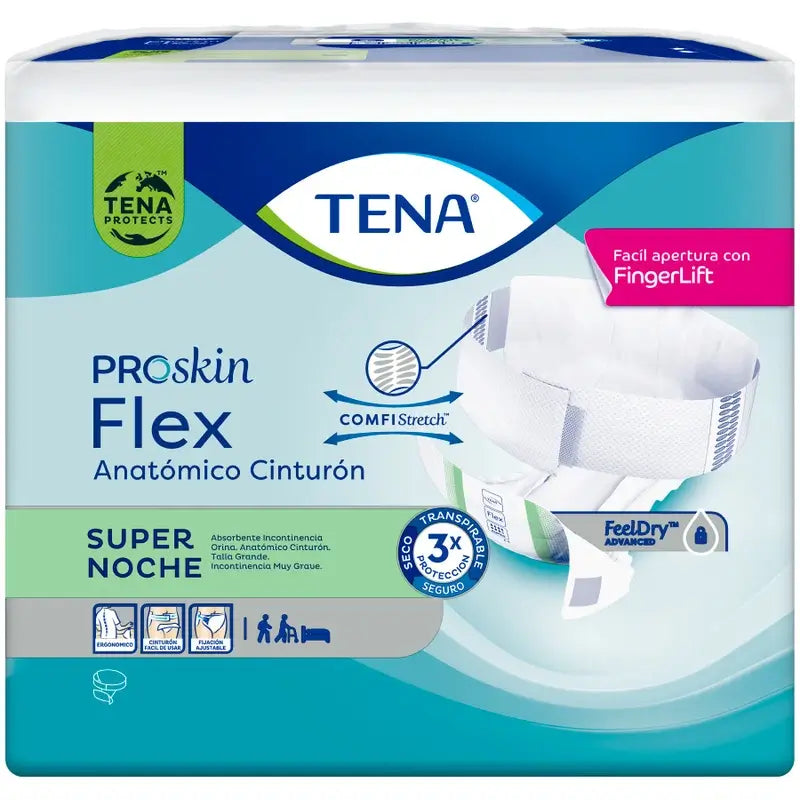 Tena Plienky Flex Proskin Super Grande Super Noc, 80 kusov