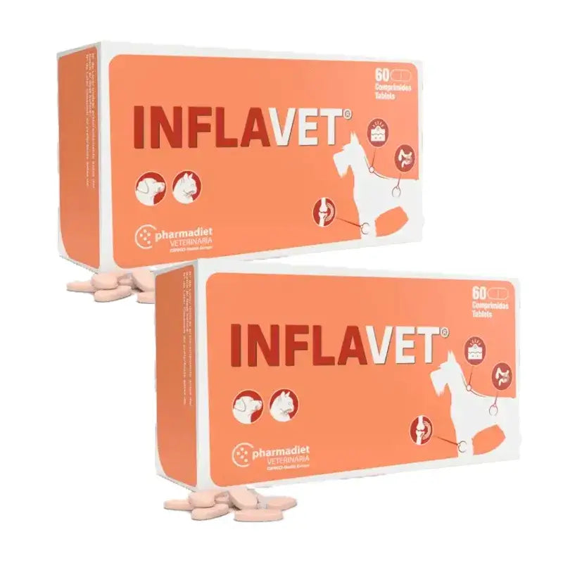 Pharmadiet Inflavet, balenie 2 x 60 tabliet
