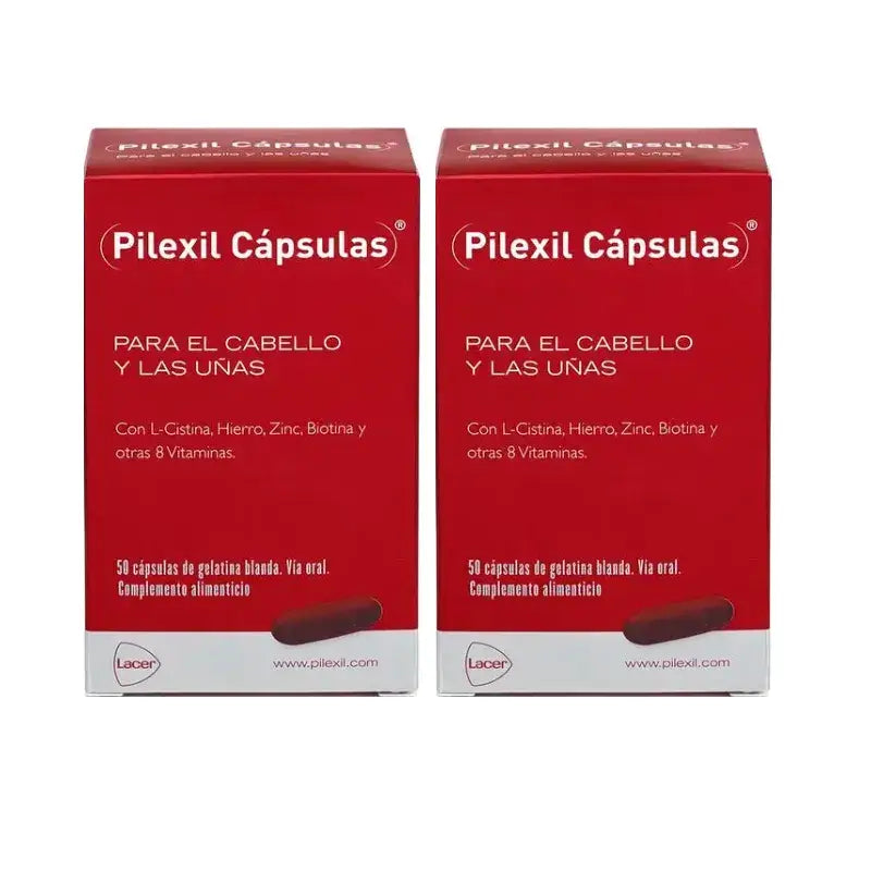 Pilexil kapsuly, balenie 2 x 50 kapsúl