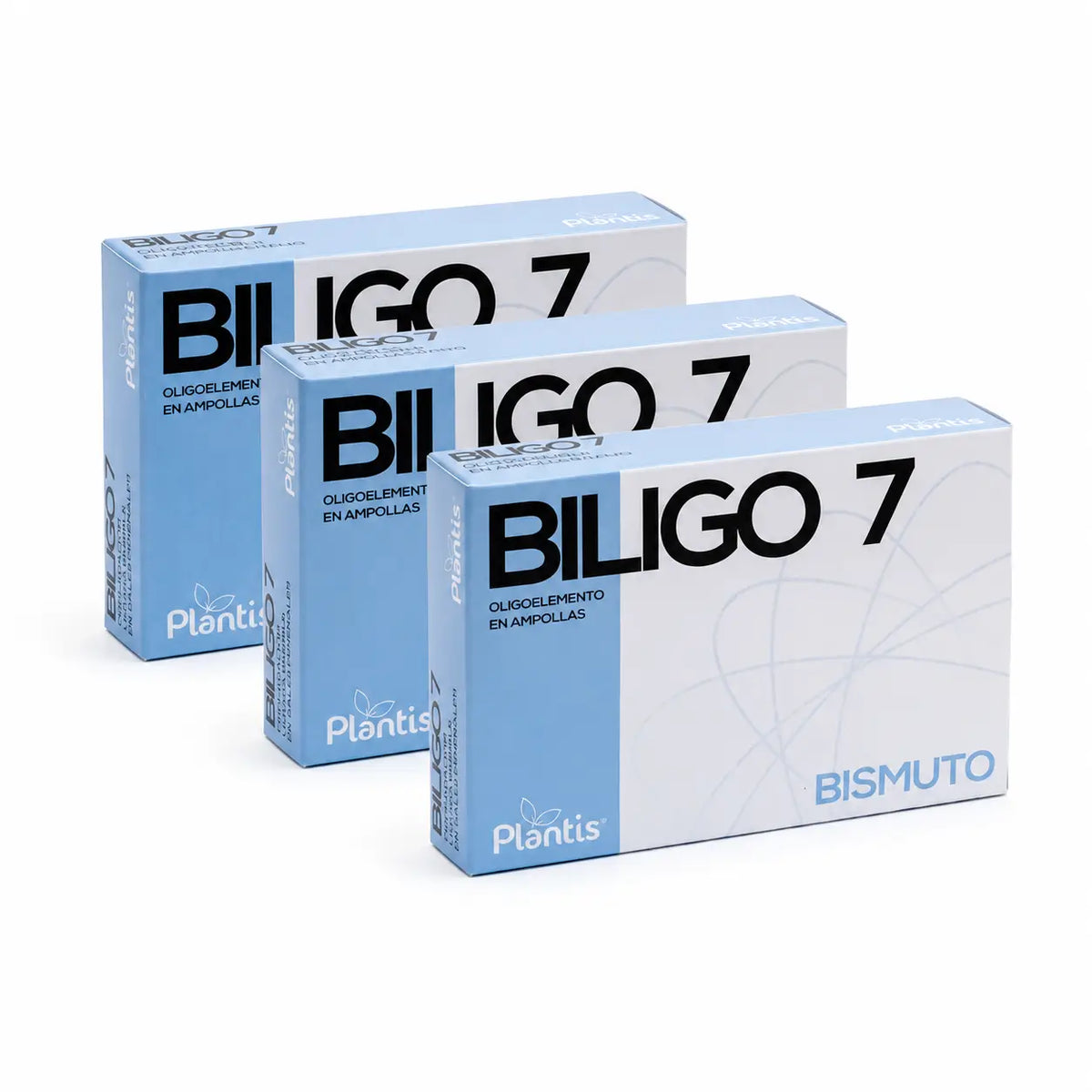 Plantis Biligo 7 Bizmut 20 ampuliek po 2 ml, balenie po 3 ks