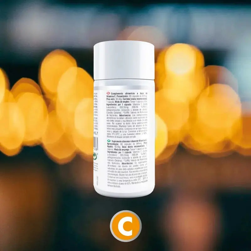 Prisma Natural Vitamín C, 60 kapsúl