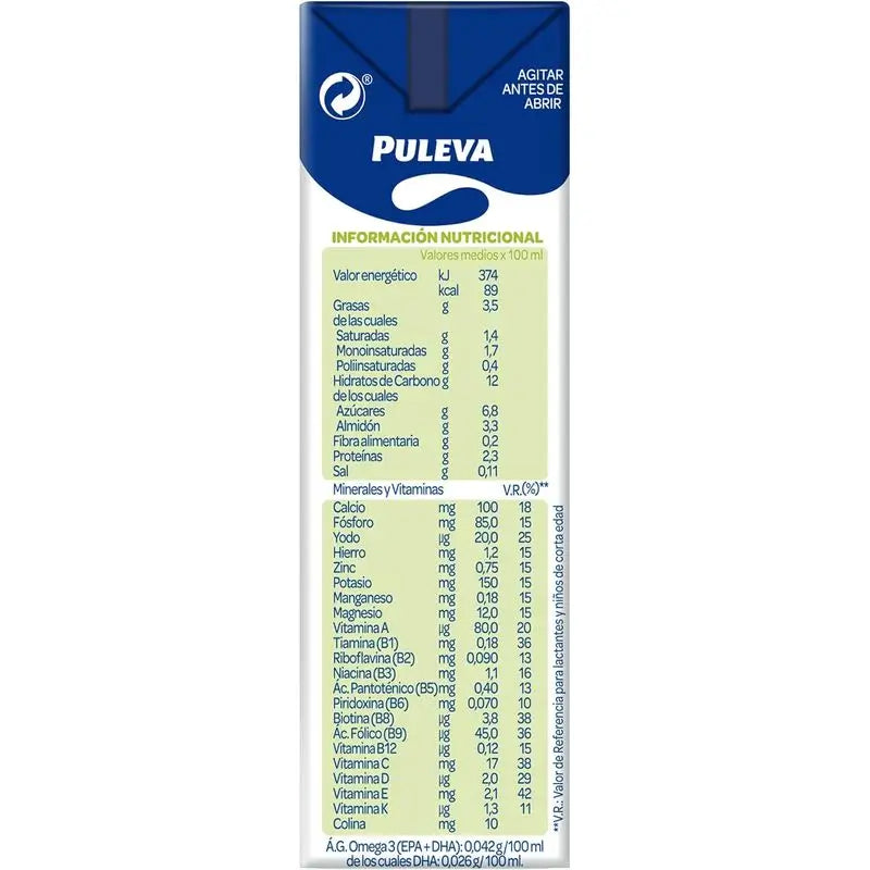 Puleva Peques 3 – Rast – Obilniny a ovocie, 3 × 200 ml, 10 kusov