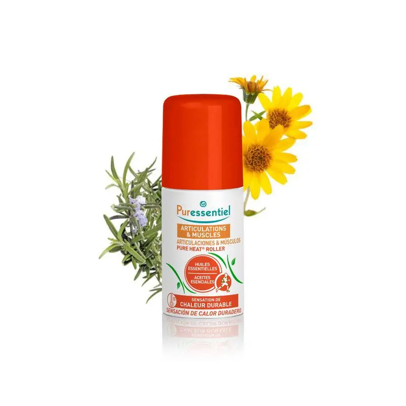 Puressentiel Roller Pure Heat – kĺby a svaly, 75 ml