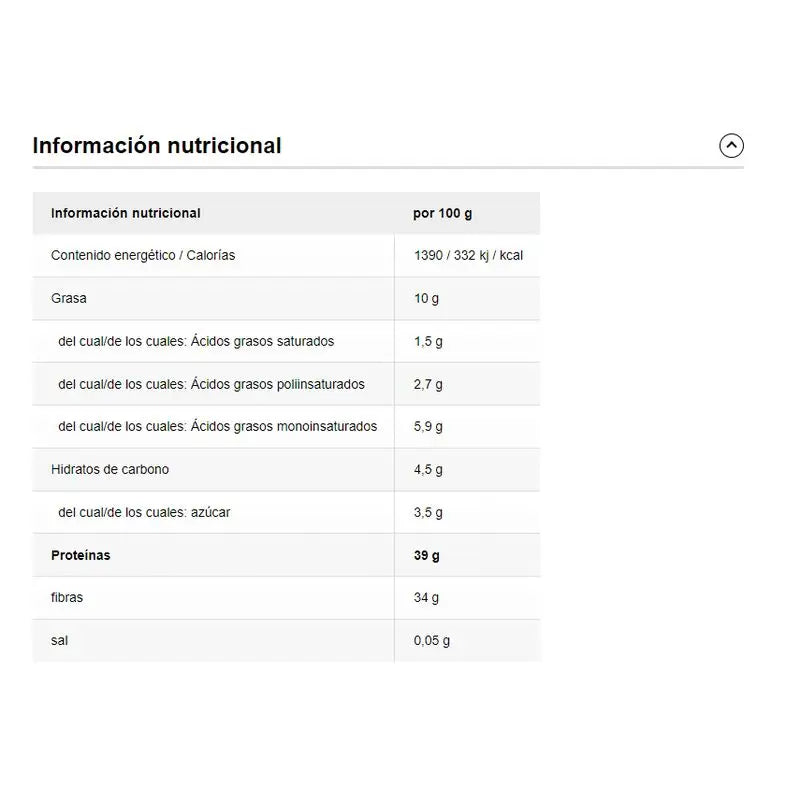 Raab Vitalfood Prírodný lupinový proteín 500 g. Bio, bez cukru, vegánsky