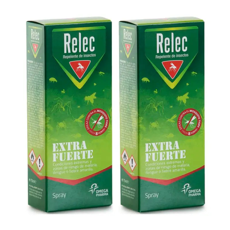 Relec Extra Strong Spray, 2x75 ml