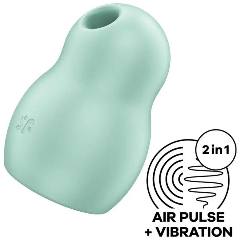 Satisfyer Pro To Go 1 – stimulátor a dvojitý vibrátor, zelený